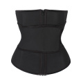 New Arrival Abdominal Belt High Compression Zipper Plus Size Latex Waist Cincher Women Shaper